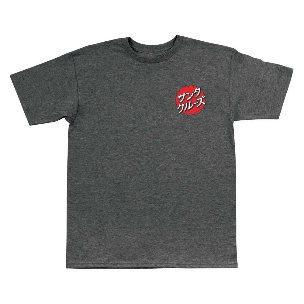 Santa Cruz Godzilla mecha hand short sleeve T-shirt