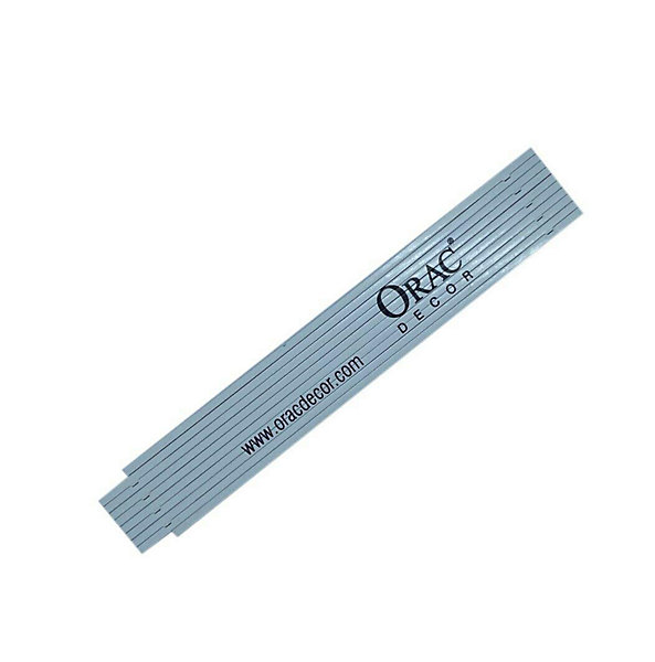 A38 - Règle pliante professionnelle - 2 mètres - Orac Decor
