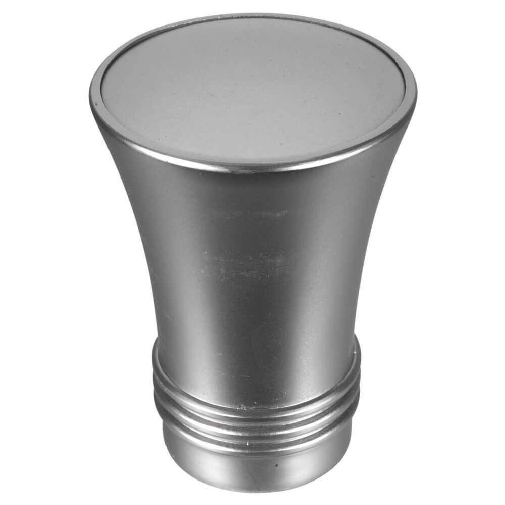 Embout pour tringle à rideaux x2 couleur métal nickel