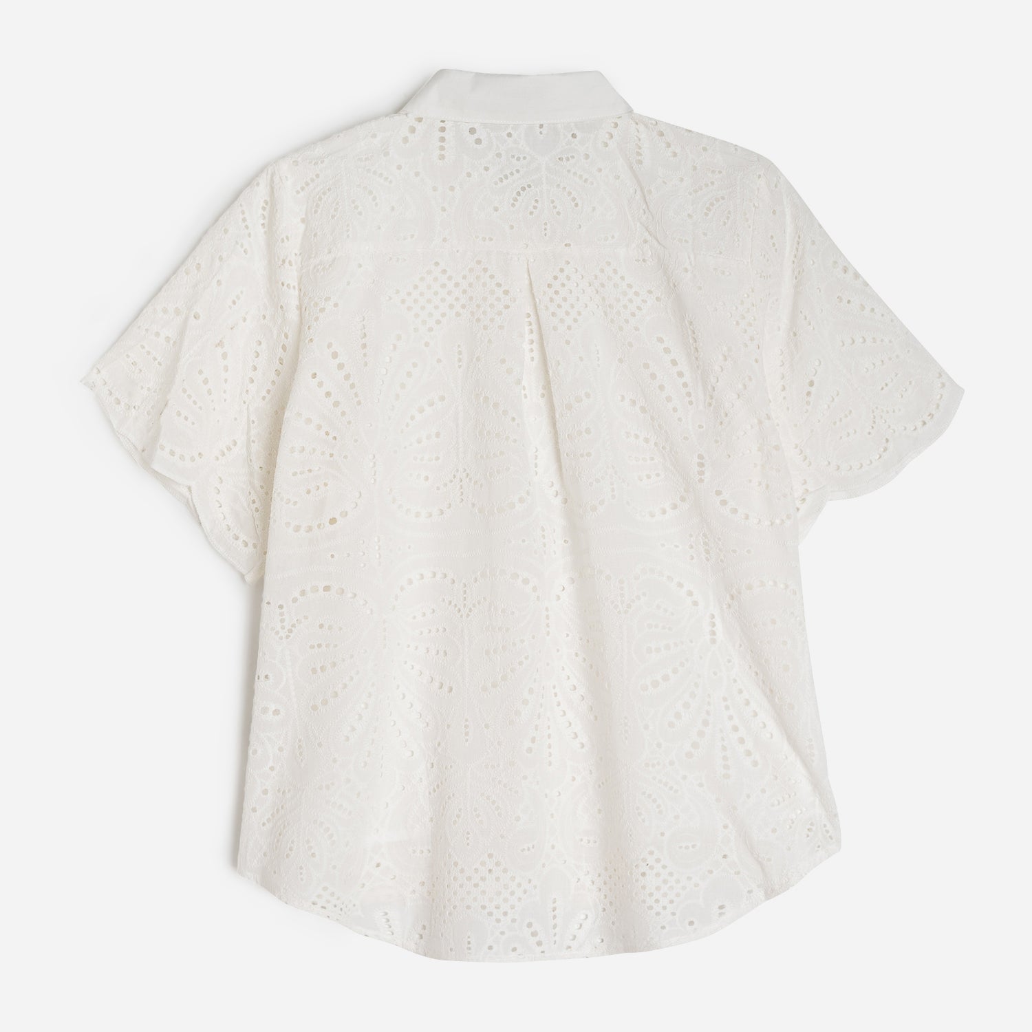 Chemise TEXTO écrue broderie anglaise