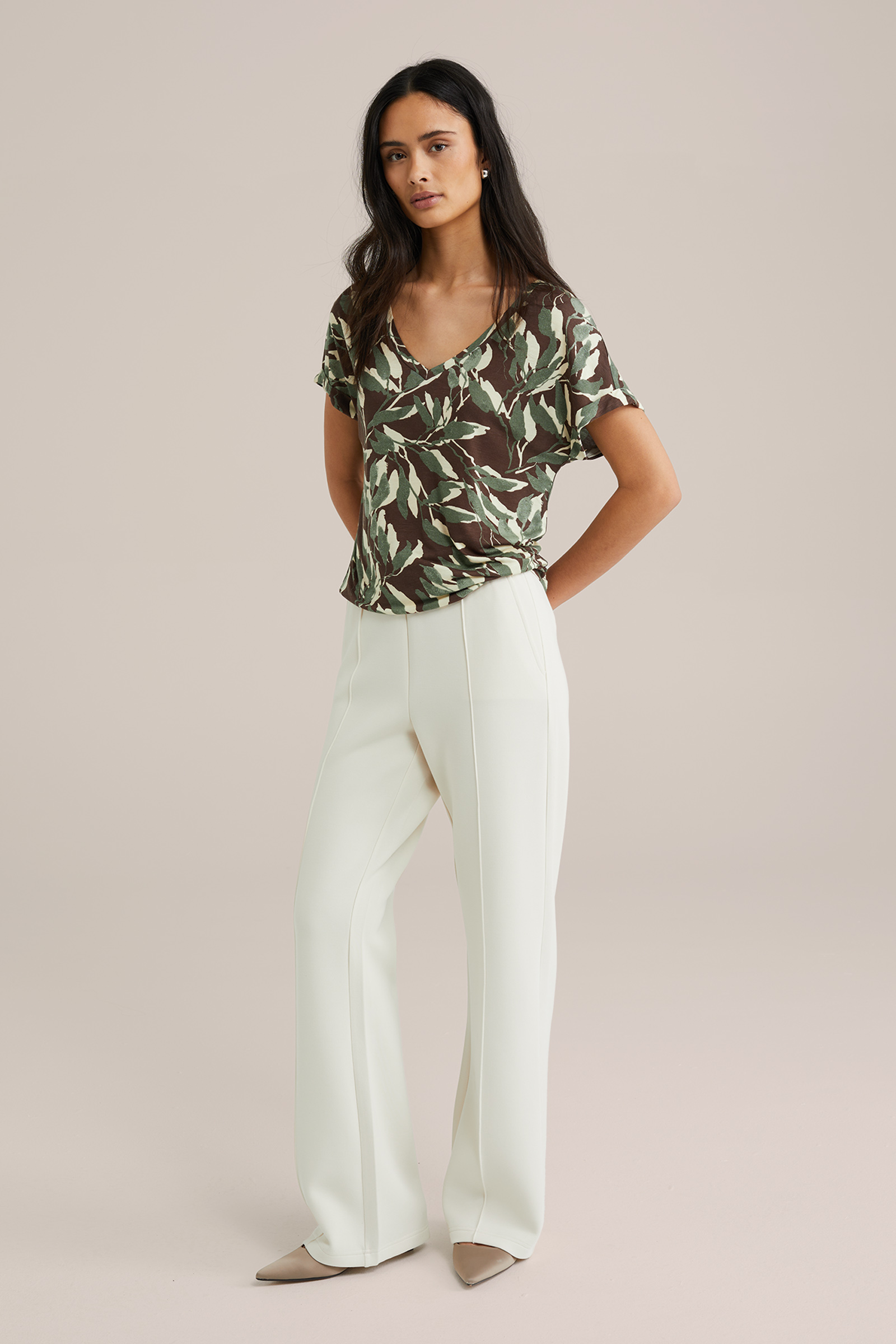 Dames T-shirt met print