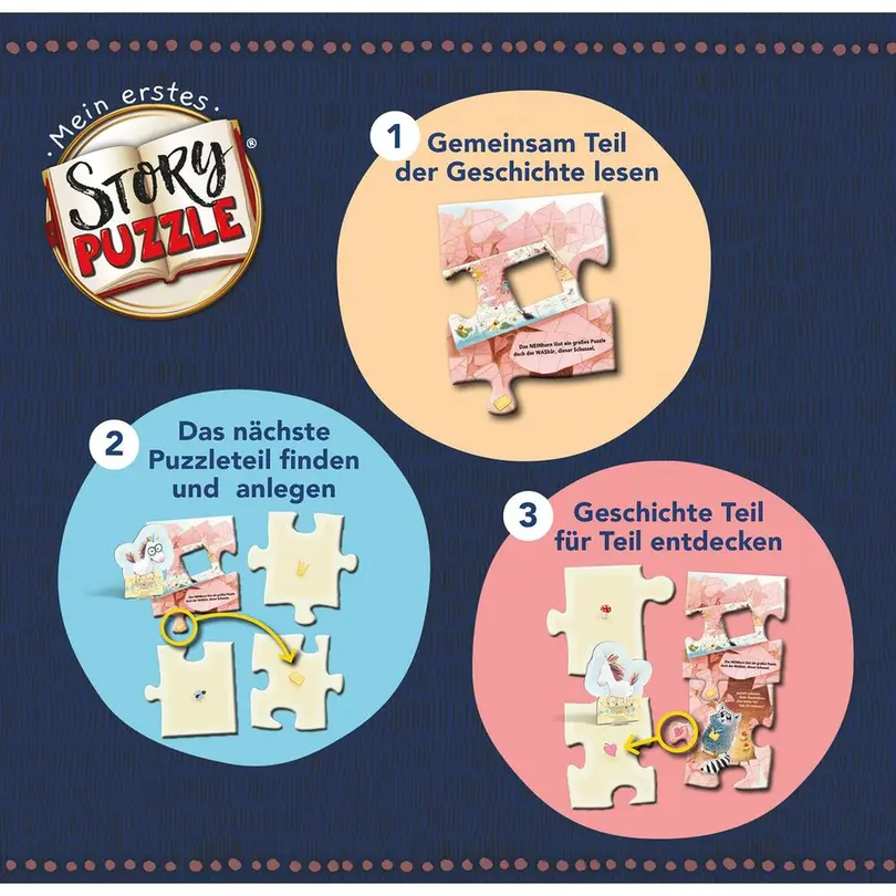 Puzzle 15-teilig Meine ersten Puzzles