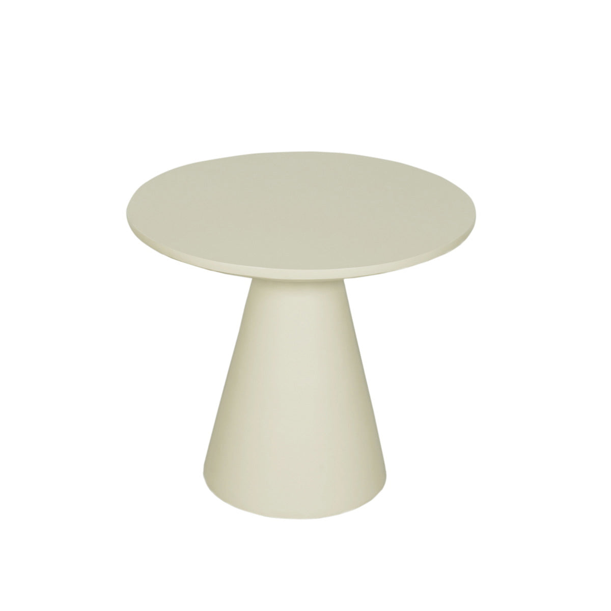 StarFurn Salontafel Bellis - Rond Wit Hout - 60x60x55cm