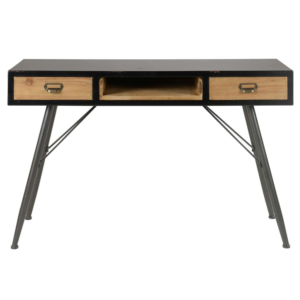 HIGHLAND - Console en sapin et métal