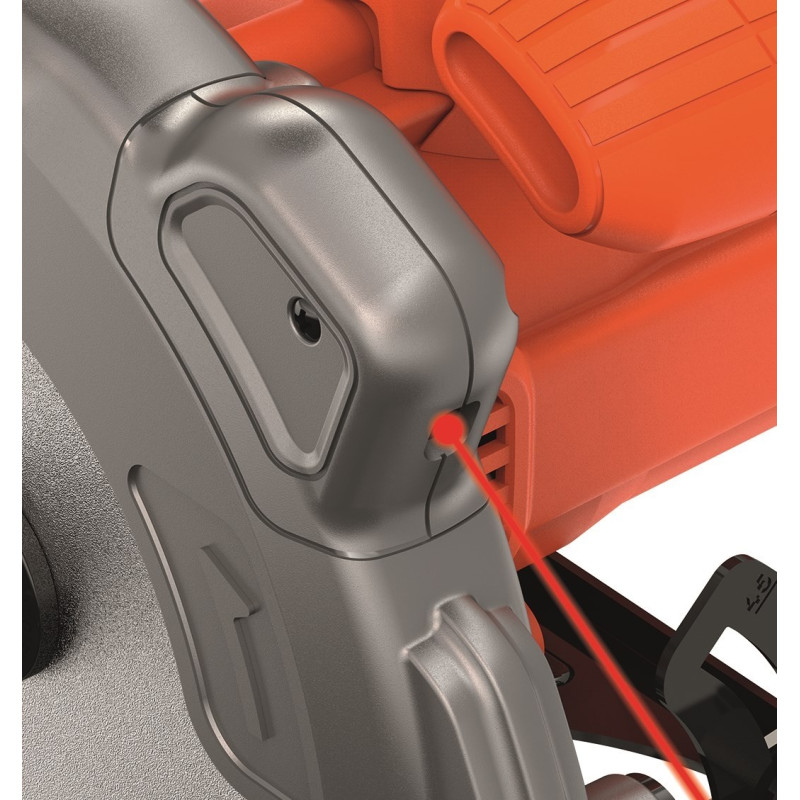 Scie circulaire électrique CS1250LA-QS 1250 W BLACK DECKER