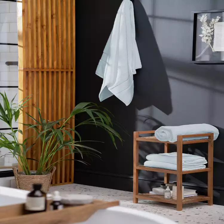 Habitat Supersoft Bath Towel - Country Blue