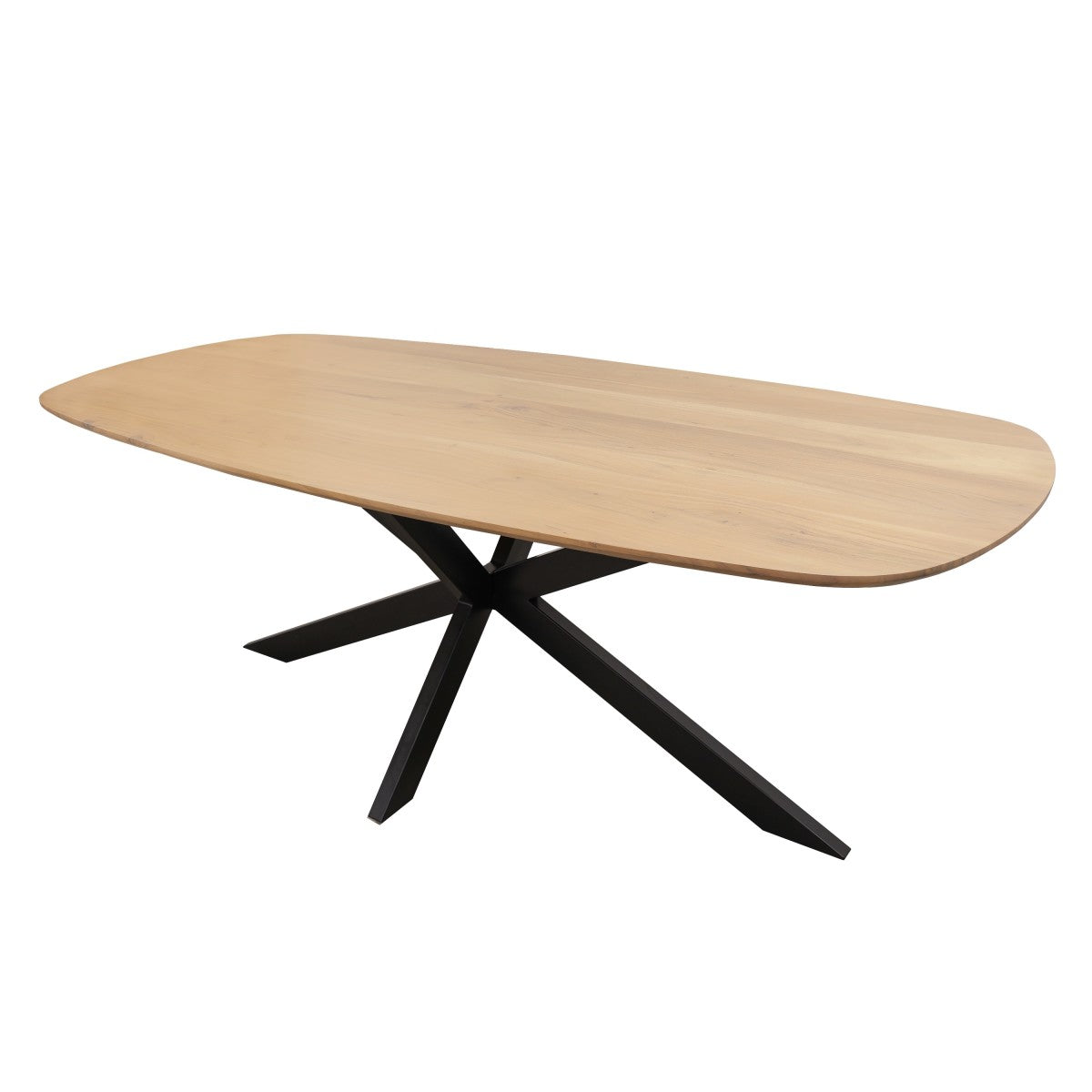 Kick eettafel Dana - 210cm - Lichtbruin