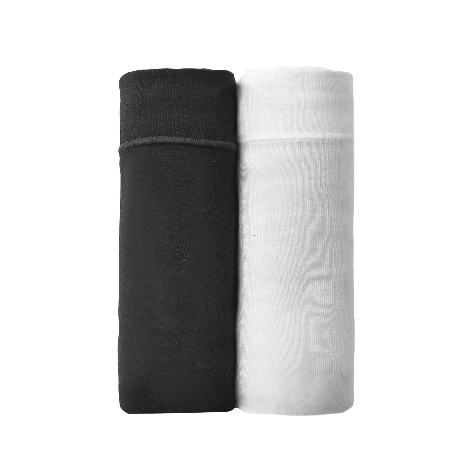 Culotte coton stretch forme midi sans élastiques - lot de 2