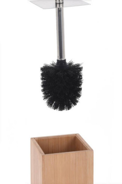 Szczotka do wc ze stojakiem z bambusa