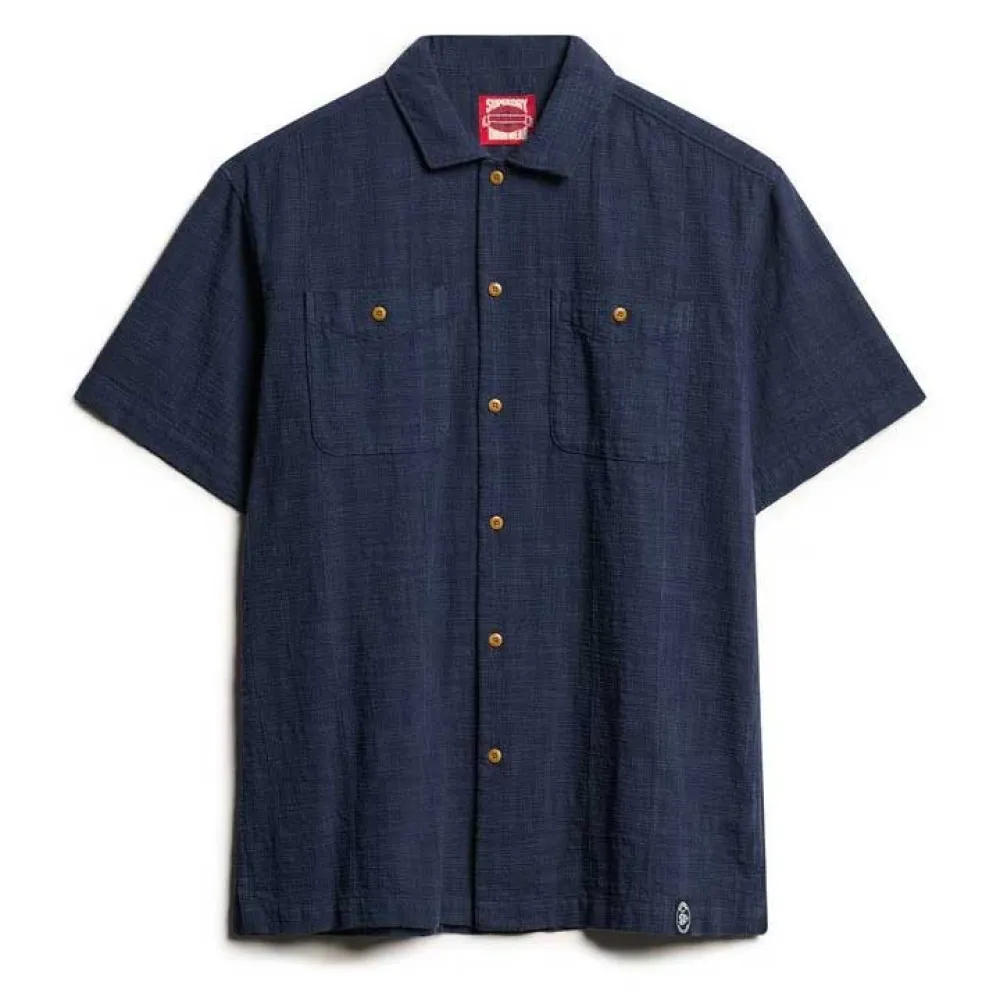 Superdry Merchant Textured short sleeve shirt