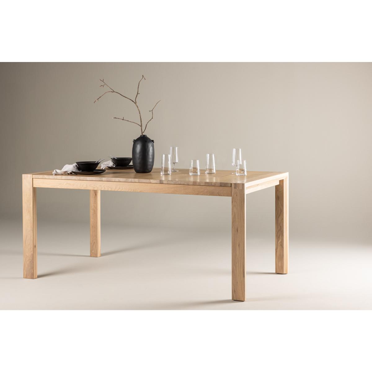 Svea - Tova uitschuifbare eettafel - 170 210 250 x 95 cm - whitewash