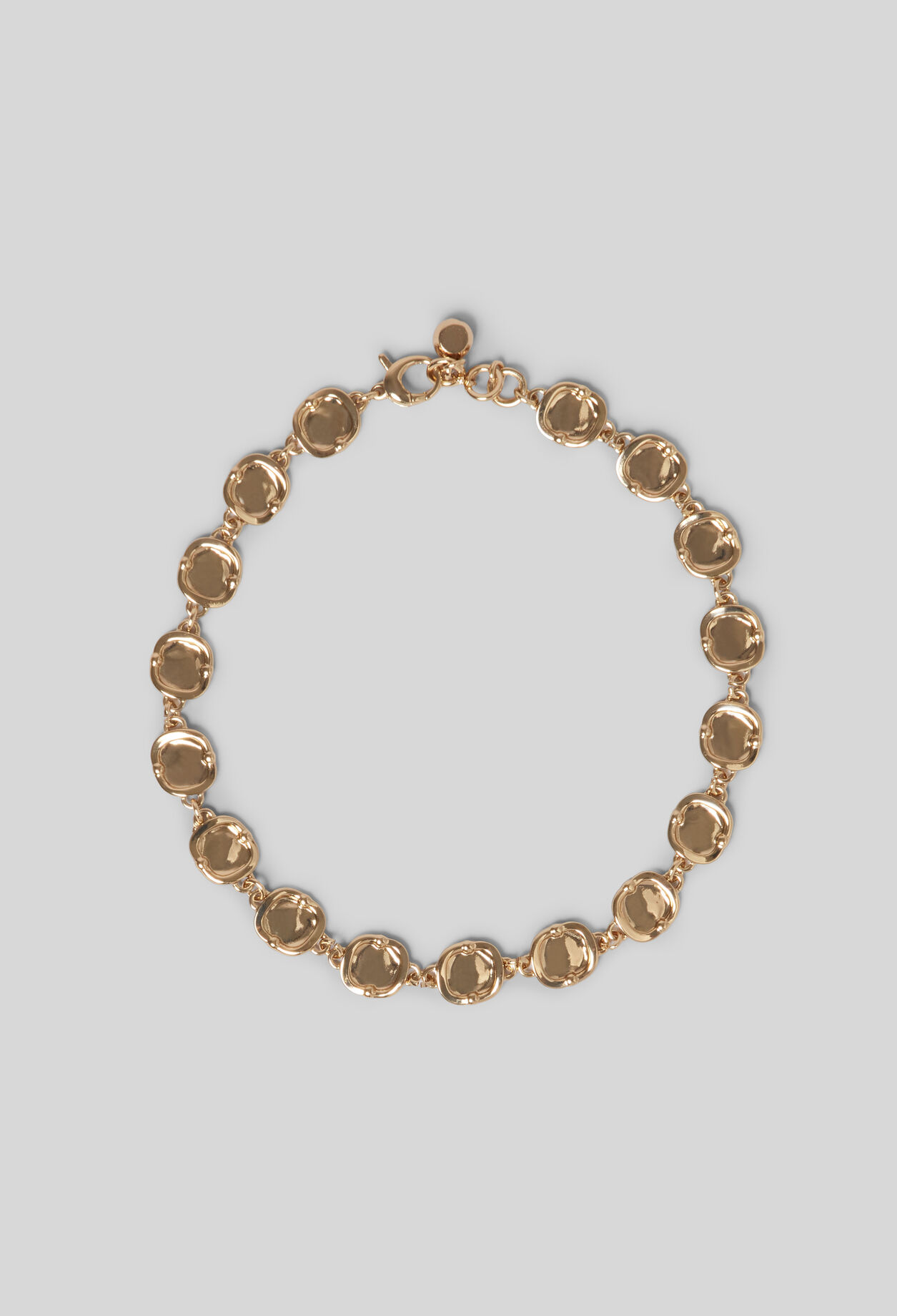 Collier cha&icirc;ne dorée