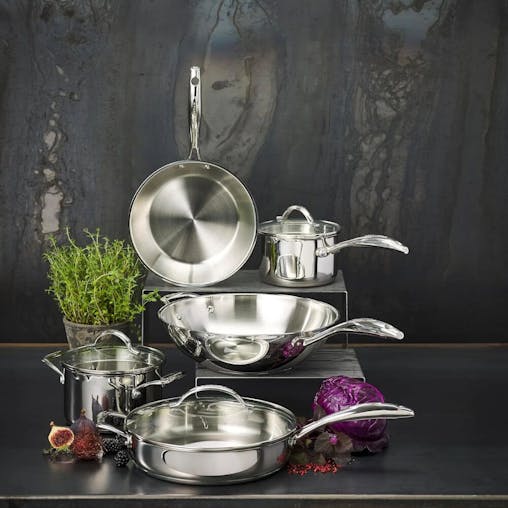Scanpan STS 5 Piece Cookware Set | Stainless Steel 5pc