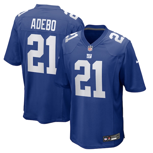 Paulson Adebo New York Giants Nike Team Game Jersey -  Royal