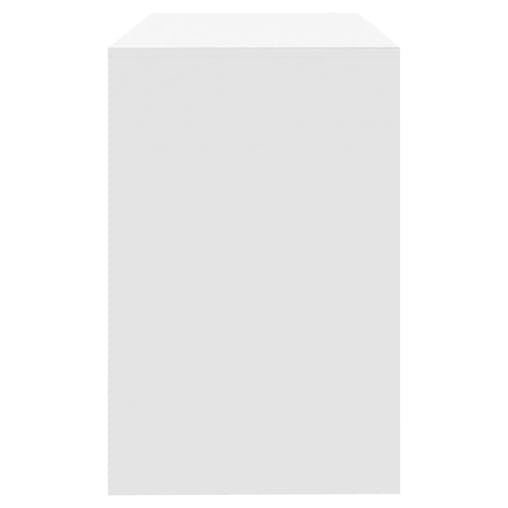 NNEVL Desk White 101x50x76.5 cm Engineered Wood