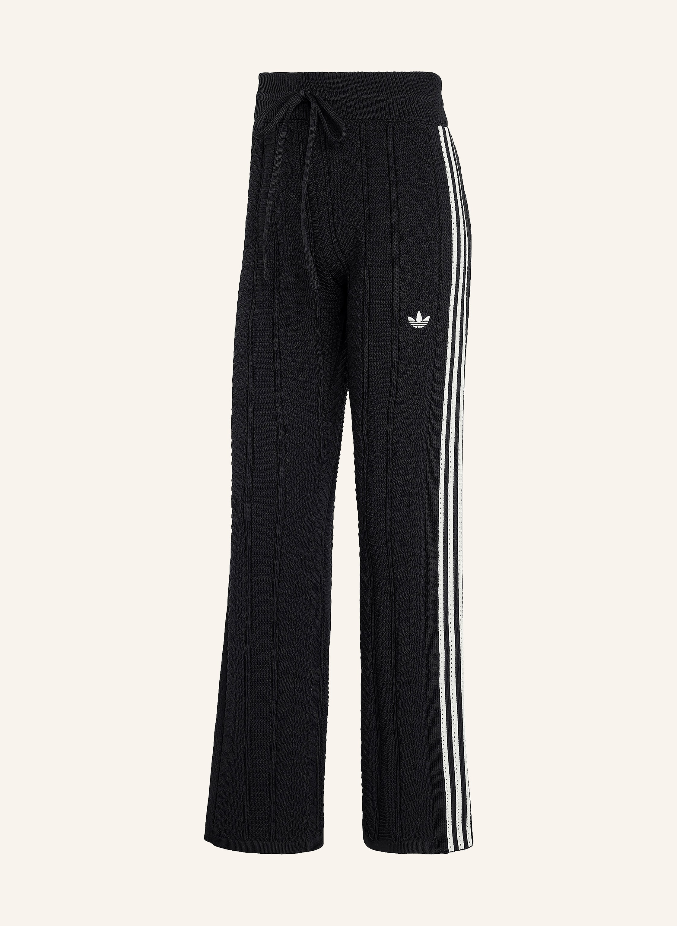 adidas Originals Strickhose SST WIDE LEG mit Galonstreifen