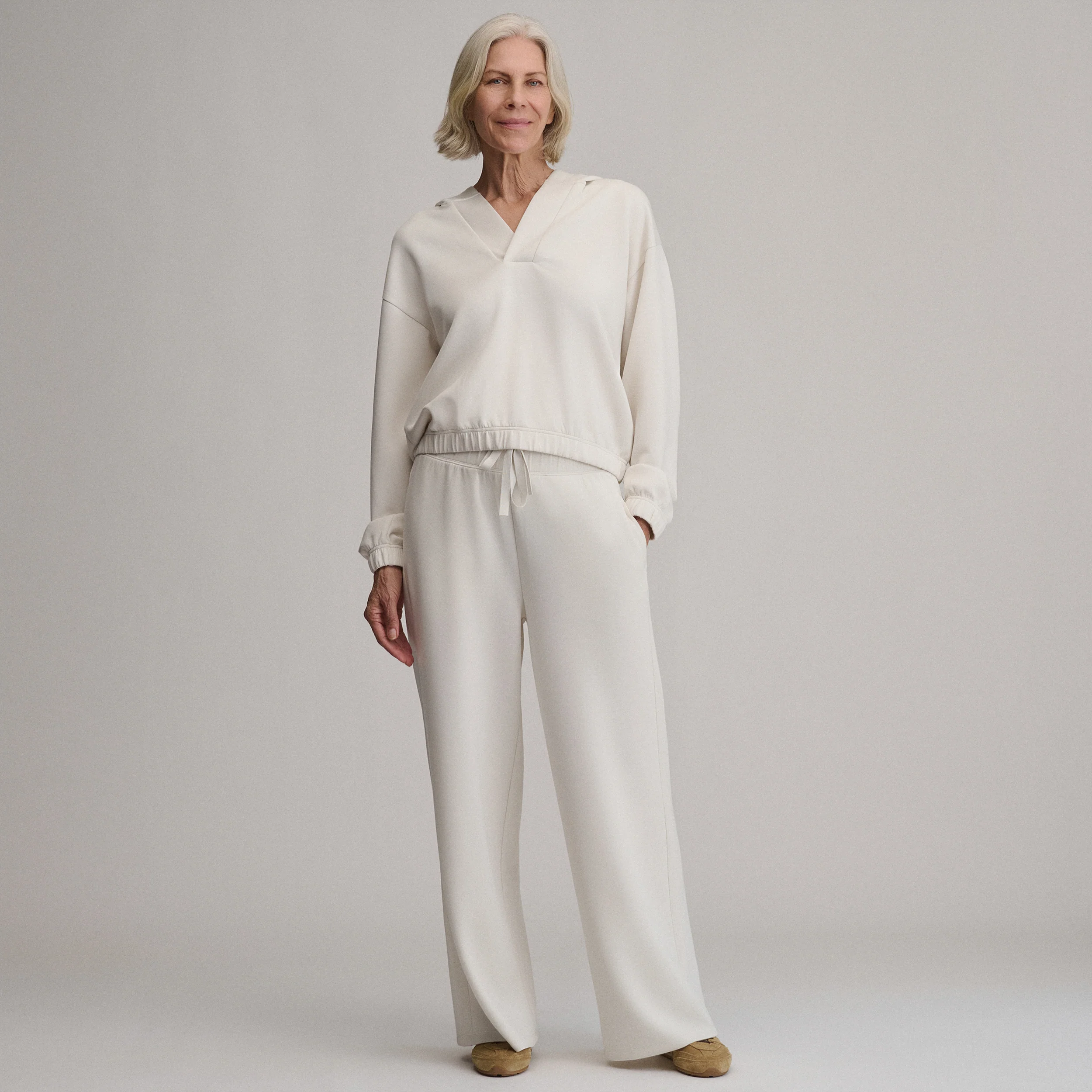 Women's Luxe Soft Wide-Leg Pants