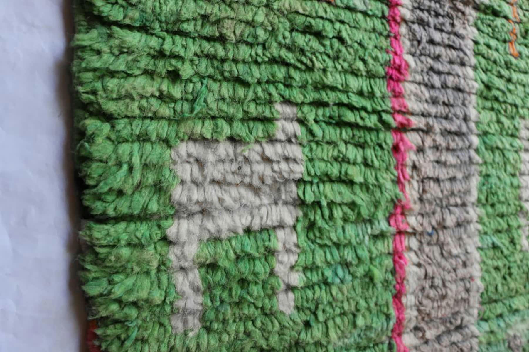 BERBERE - Tapis Berbere marocain pure laine 67x360