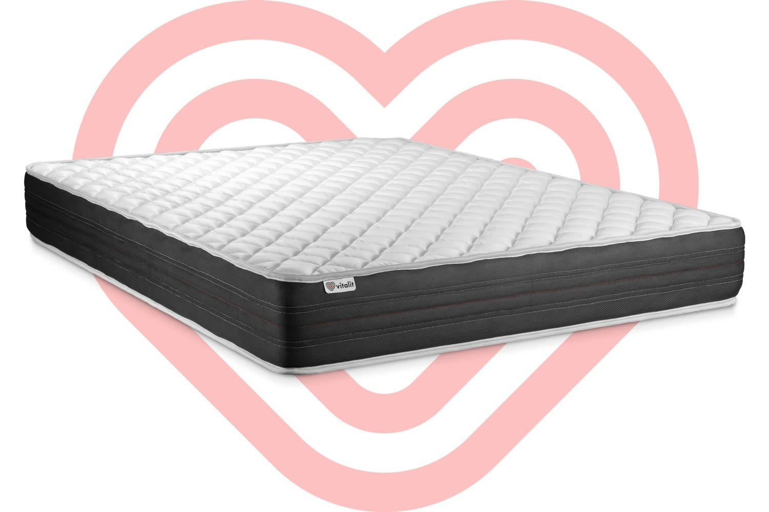 VITALMEMO ONE - Matelas Mousse polyuréthane à mémoire de forme 200x200