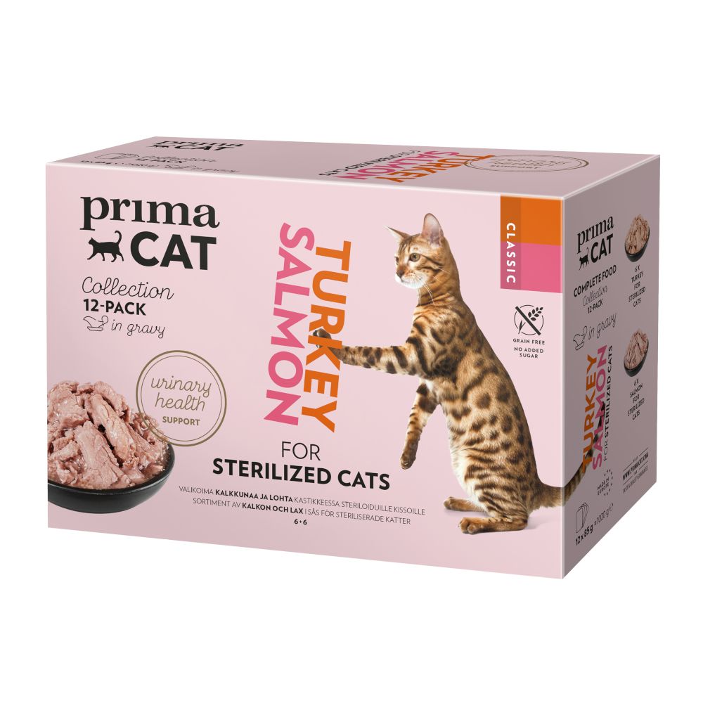Economy Pack PrimaCat Classic in Gravy 48 x 85g