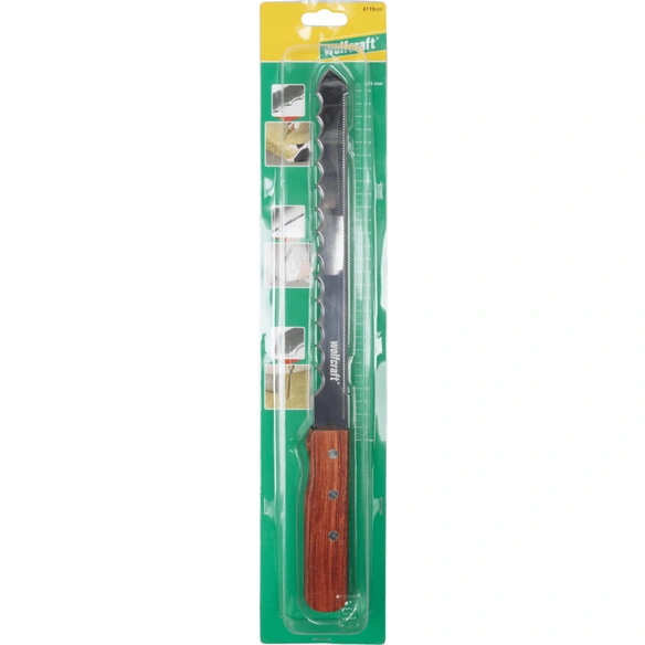 Dämmstoffmesser, braun, Stahl
