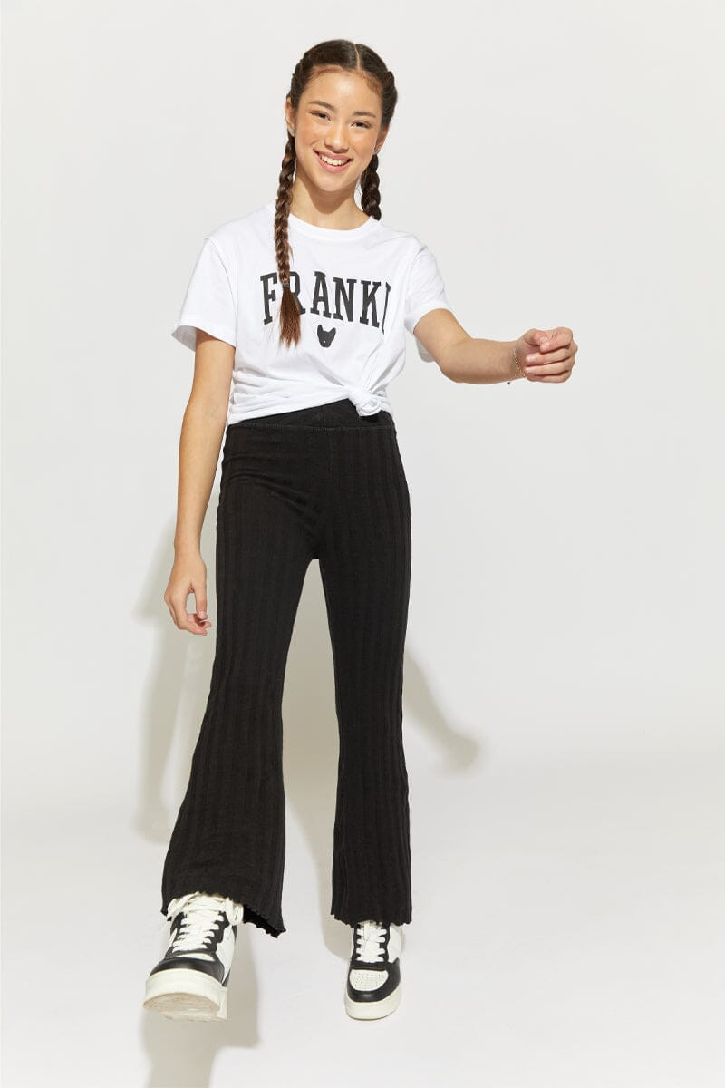 Hello Franki Short Sleeve Logo Tee for girls