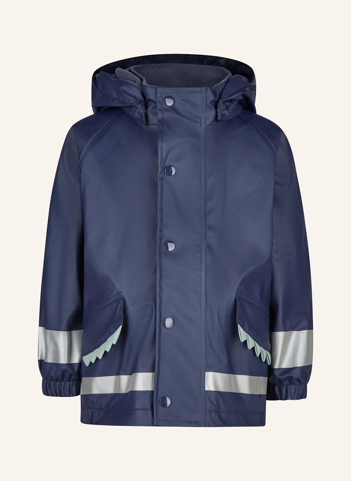 Sterntaler Regenjacke gefüttert Zacken