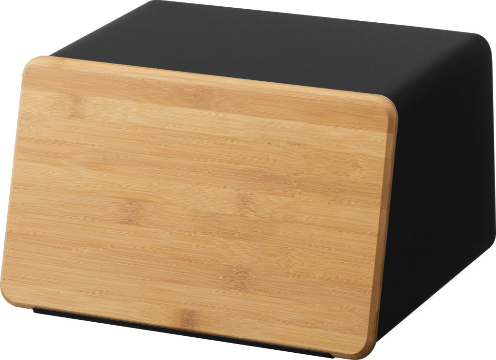 Yamazaki Broodtrommel met Deksel - Tower - Zwart