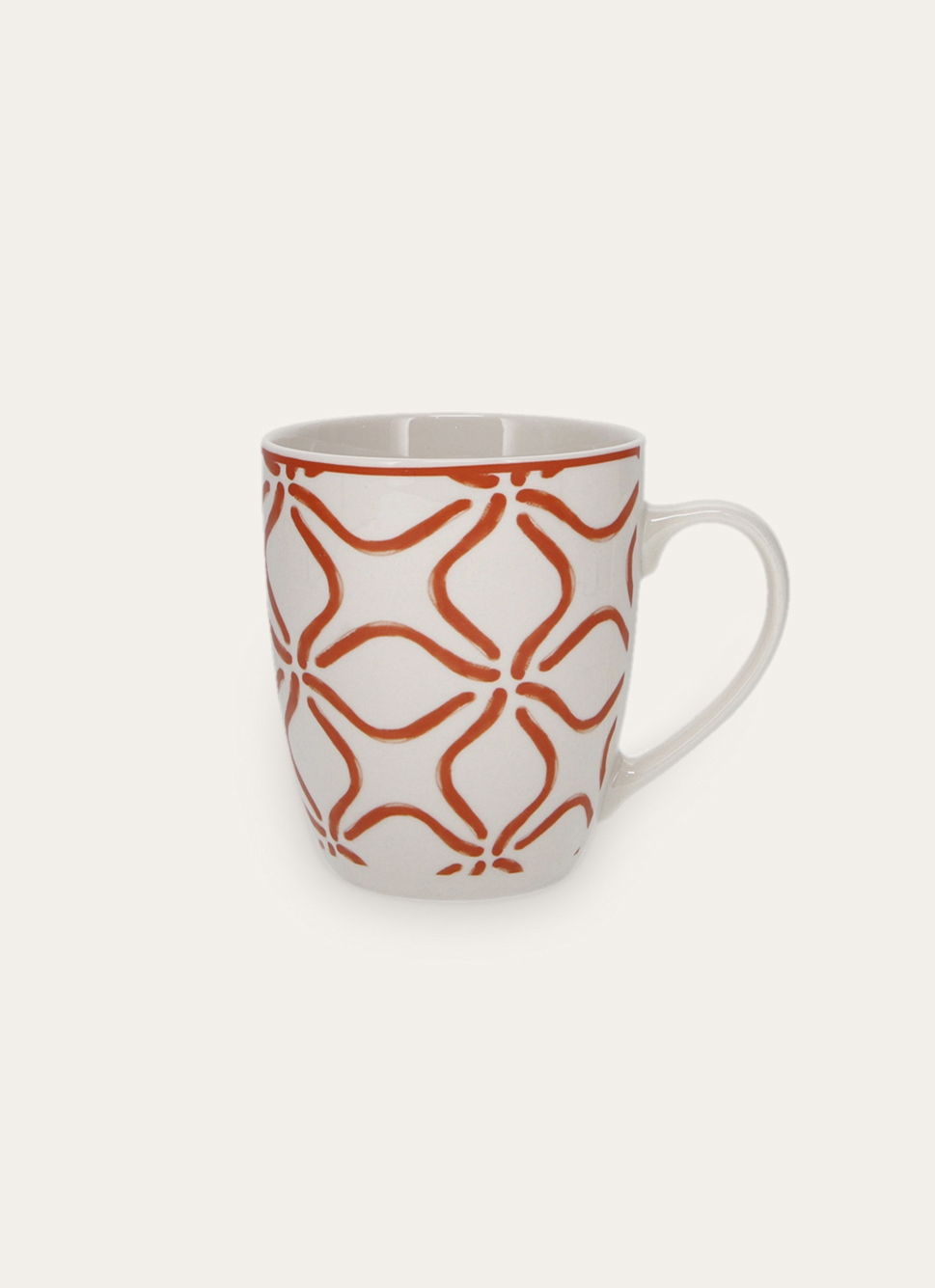 MUG EN PORCELAINE MOTIF ARABESQUEPAPRIKA
