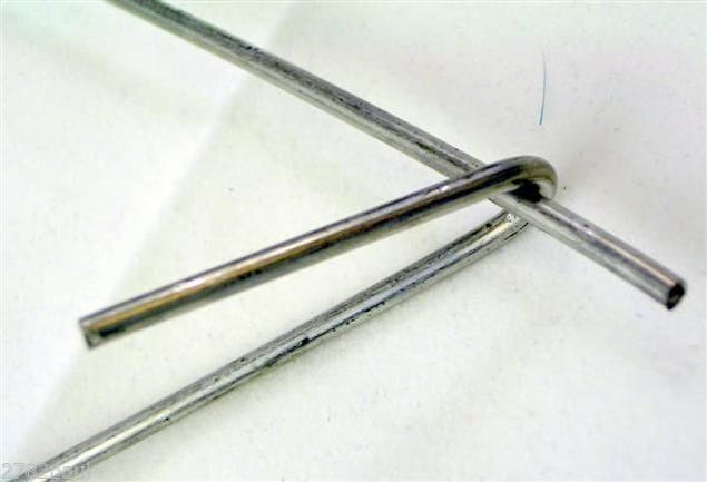 Quick Release Crab Pot Bait Clip - Galvanised Steel