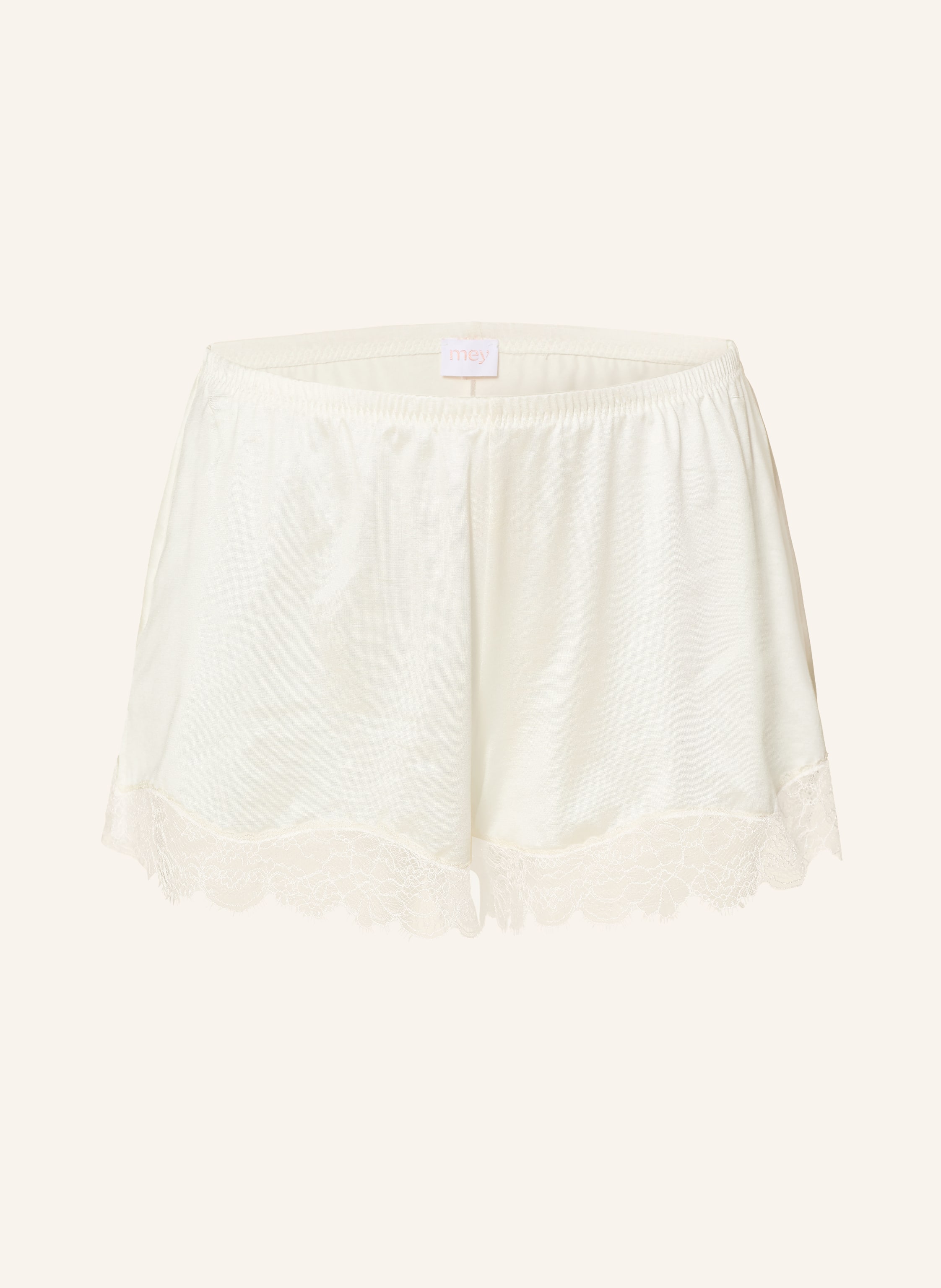 mey Schlafshorts Serie PURE SHINE LACE