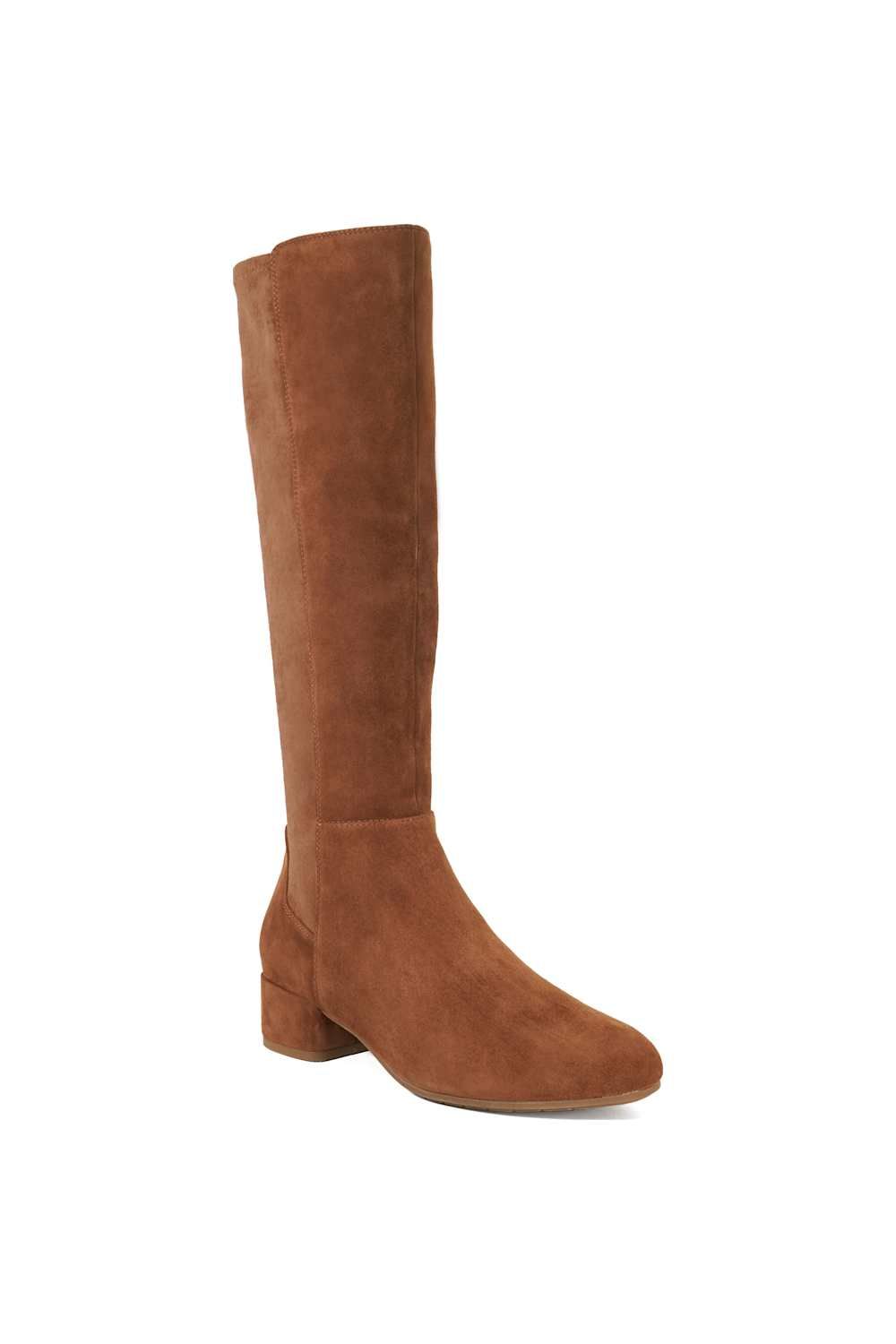 Dune London Wide Fit 'Tayla' Suede Knee High Boots