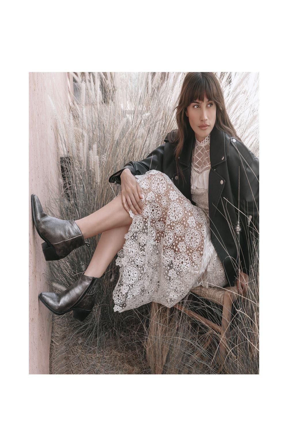 Moda In Pelle Maevie' Leather Ankle Boots