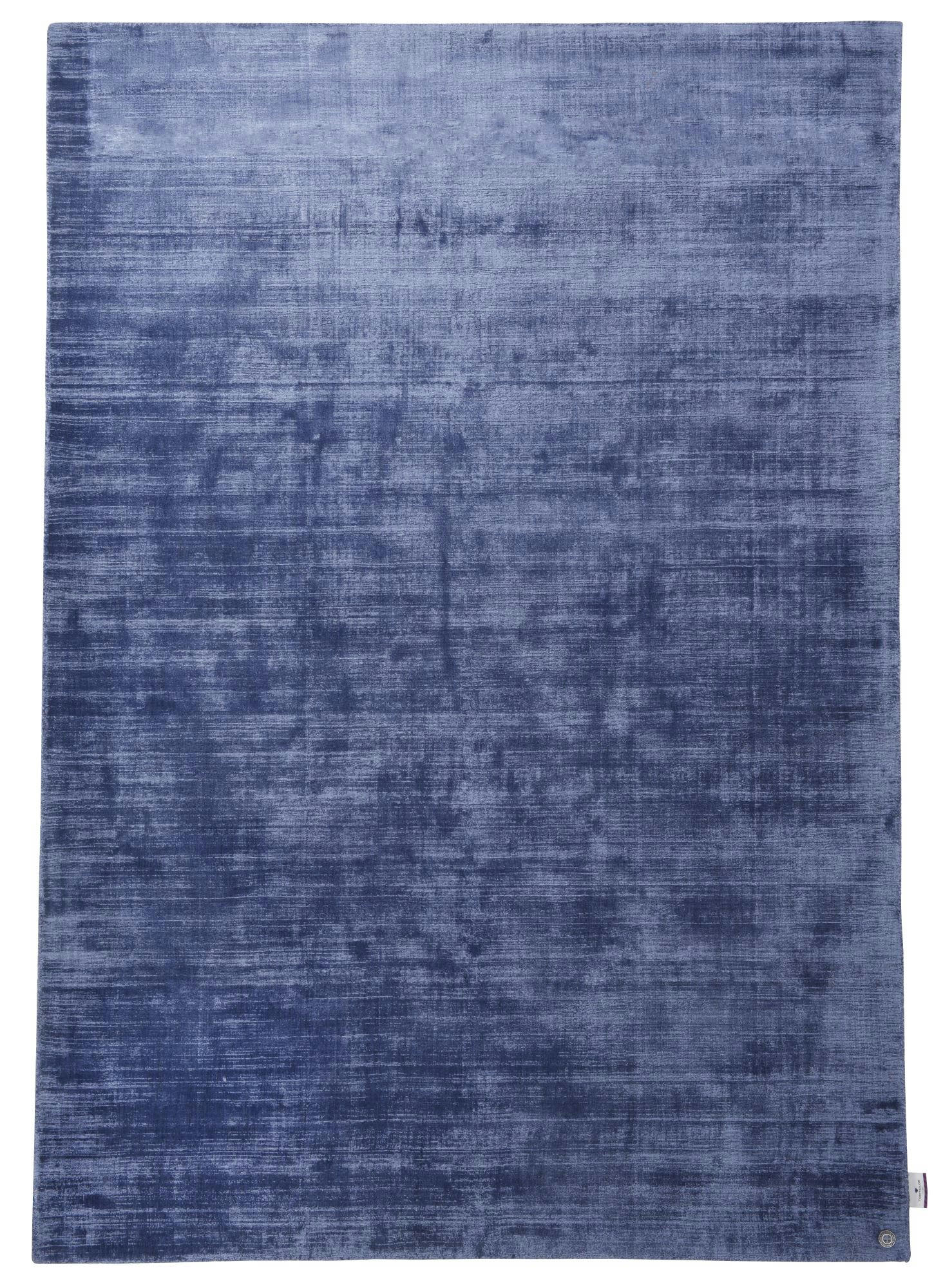SHINE - Tapis élégant avec un doux brillant en viscose Bleu 160x230