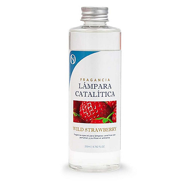 Parfum Wild Strawberry pour lampe catalytique (500 ml) - élimine les mauvaises odeurs, parfume et nettoie l'environnement