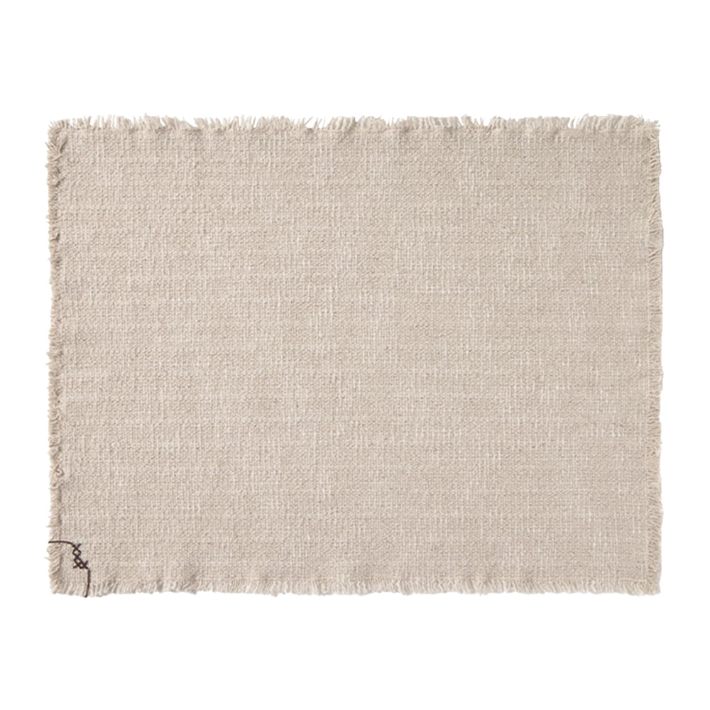 Lorena Canals Handloom Placemat - Set van 2 - Natural