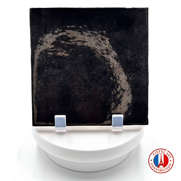 Carrelage mur effet zellige bejmat gris anthracite 13,2x13,2 cm ARTISAN GRAPHITE