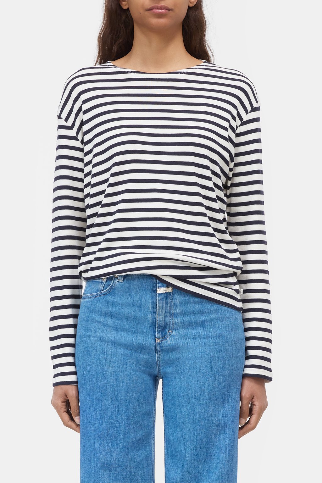 Gestreiftes Longsleeve
