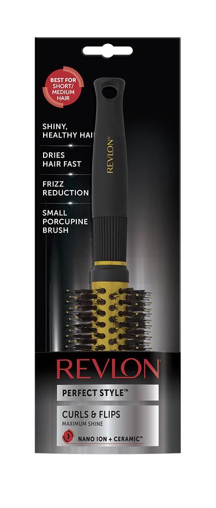 House of Home Revlon Ionic Ceramic Curls & Flips Small Round Barrel