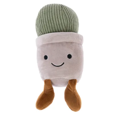TIAKI Nature Cactus Pot Plush Dog Toy