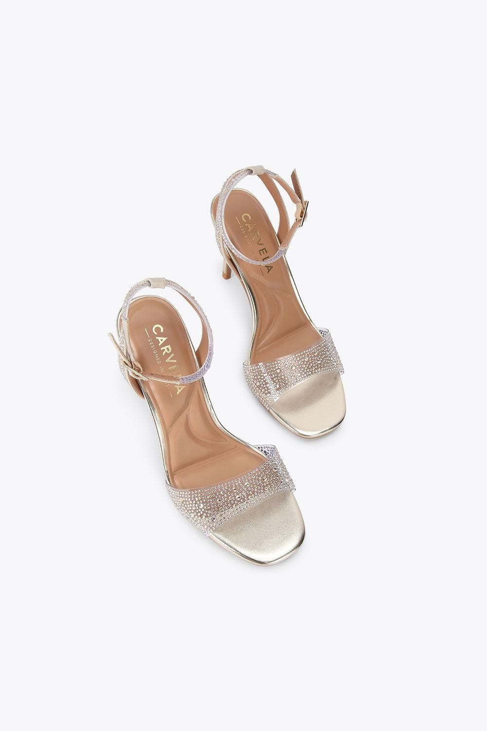 Carvela Positano Vinyl Sandal' Heels