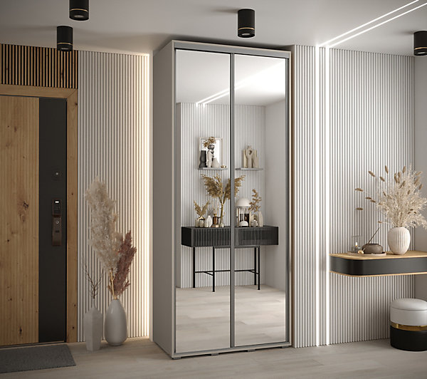Armoire Dakota 2 a portes coulissantes 110/60/235,2portes