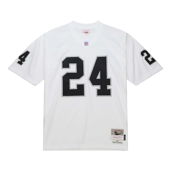 Charles Woodson Las Vegas Raiders Legacy Replica Jersey - White