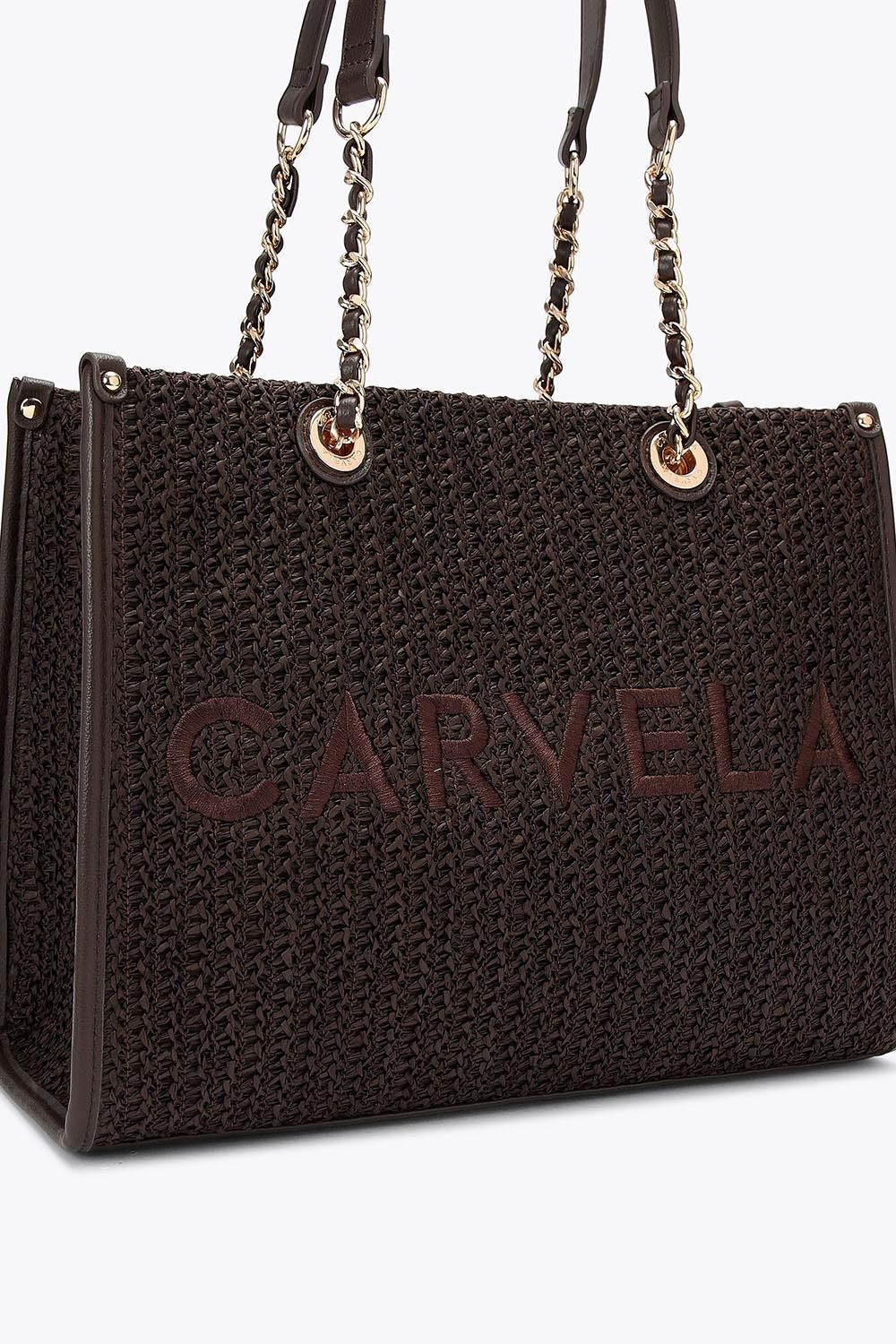 Carvela Sorrento Midi Raffia' Bag