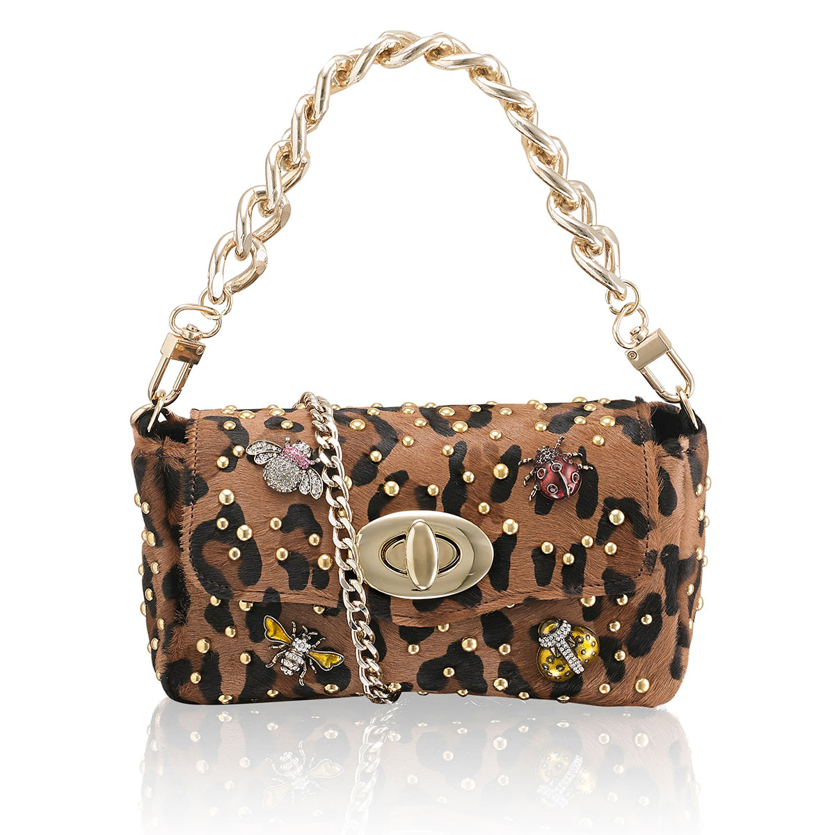Russell & Bromley HUMBUG Bug Embellished Mini Bag