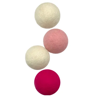 Aumüller Wool Felt Balls in a Set