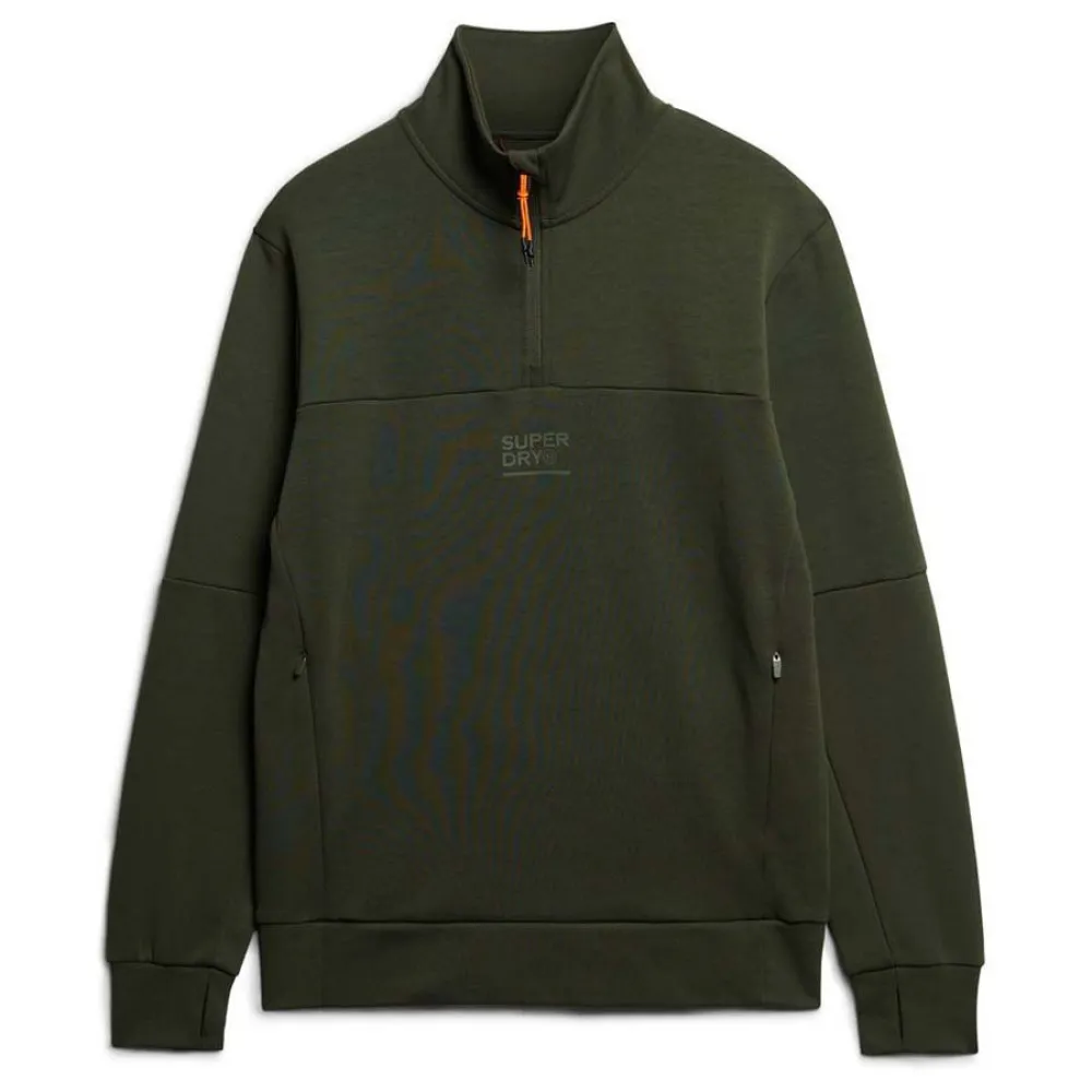 Superdry Tech half zip sweatshirt refurbished