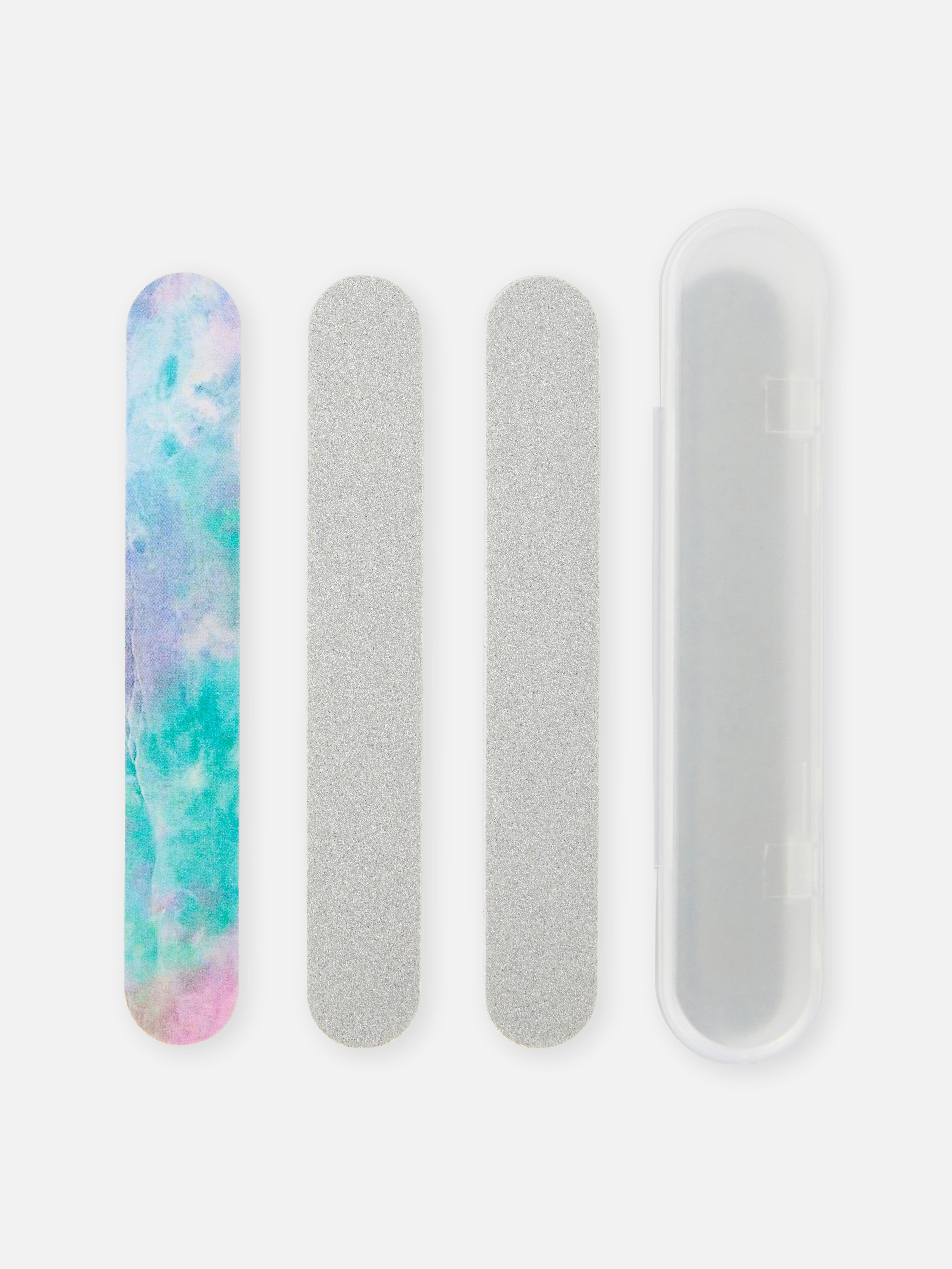 4-Pack Nail Files and Case Set