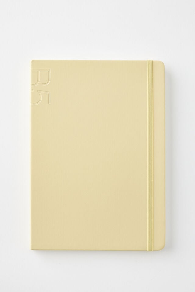 B5 Hard Lined Notetaker Notebook