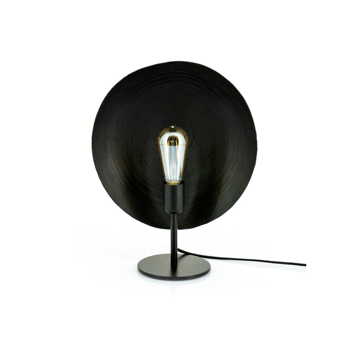 FurniLux Tafellamp Monque Black 33x15x40 cm
